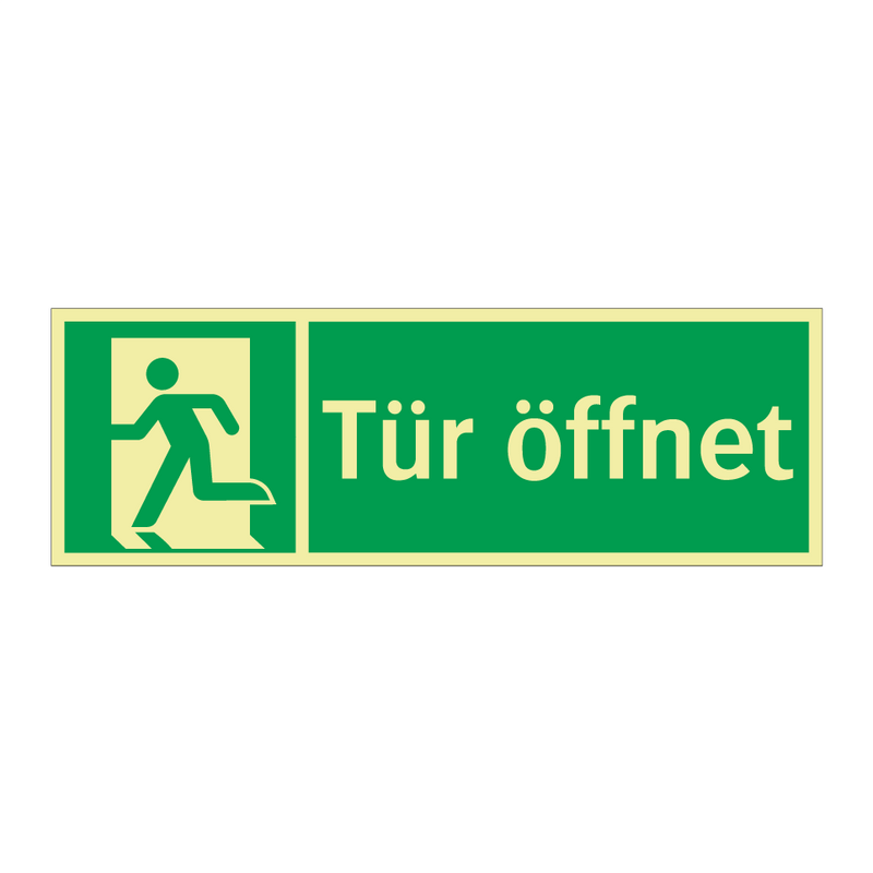 Tür öffnet