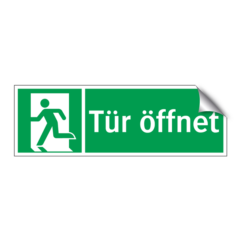 Tür öffnet