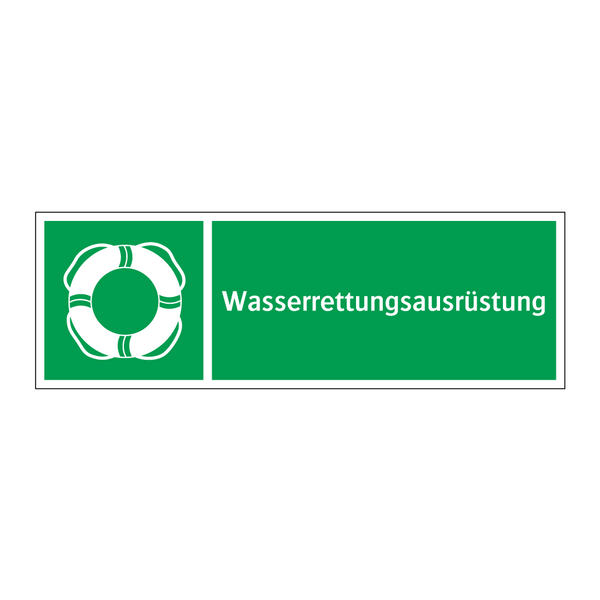 Wasserrettungsausrüstung