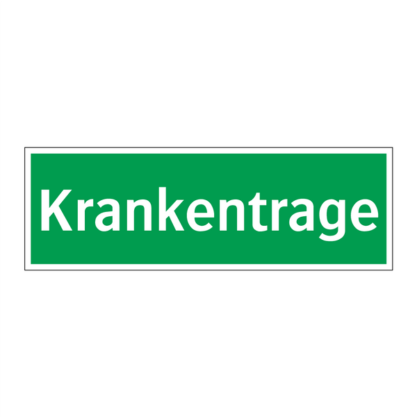 Krankentrage