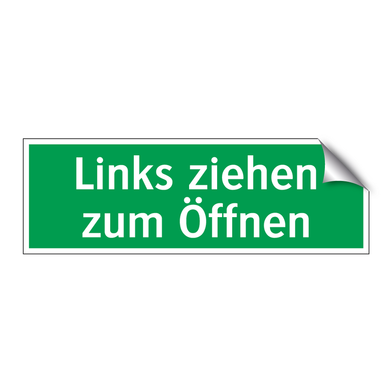 Links ziehen zum Öffnen