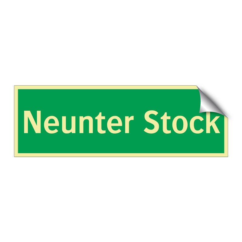 Neunter Stock