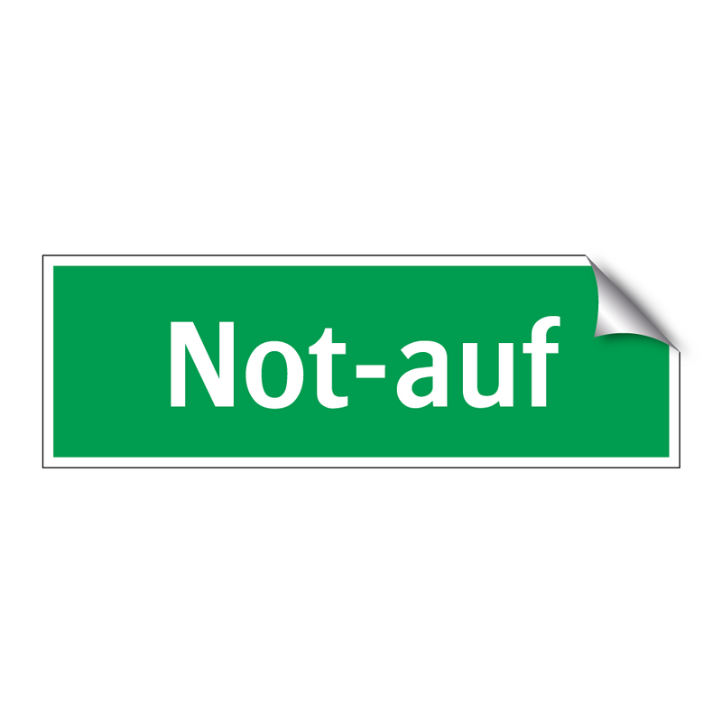 Not-auf