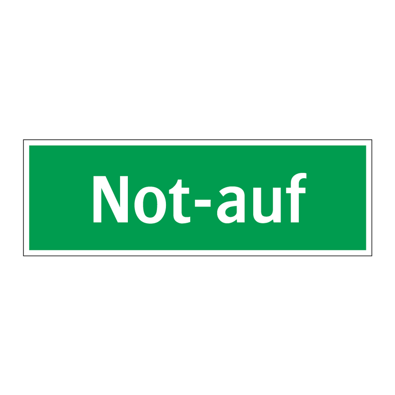 Not-auf