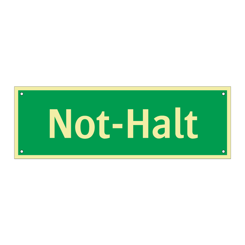 Not-Halt