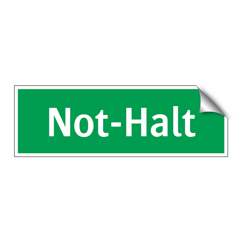 Not-Halt