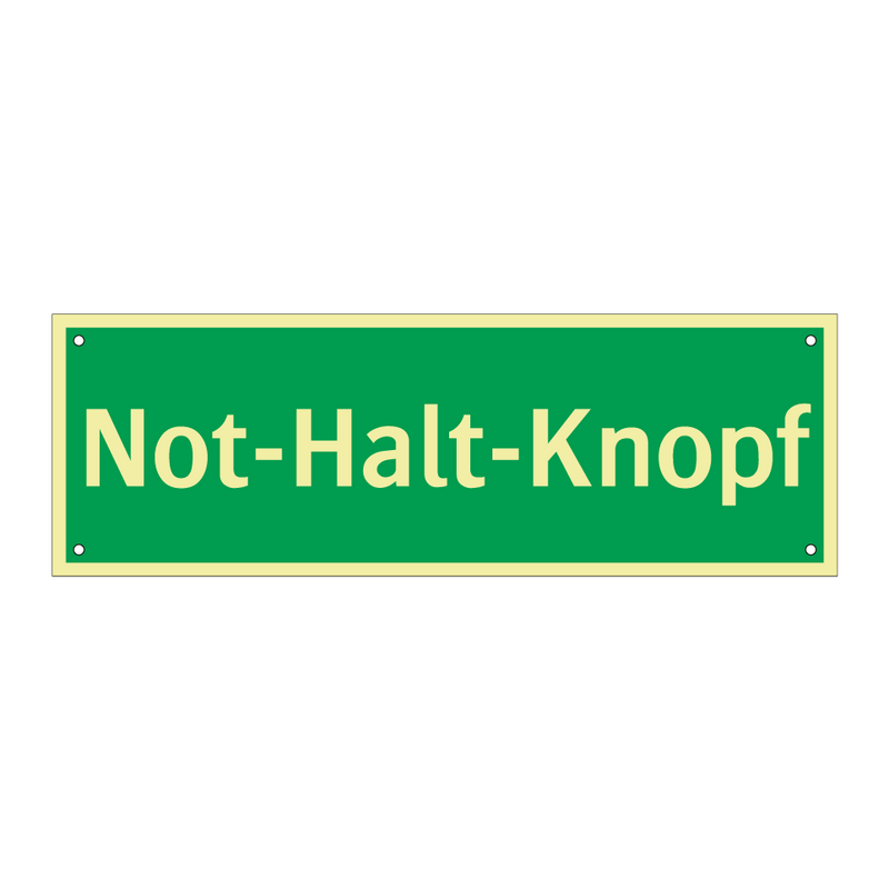 Not-Halt-Knopf