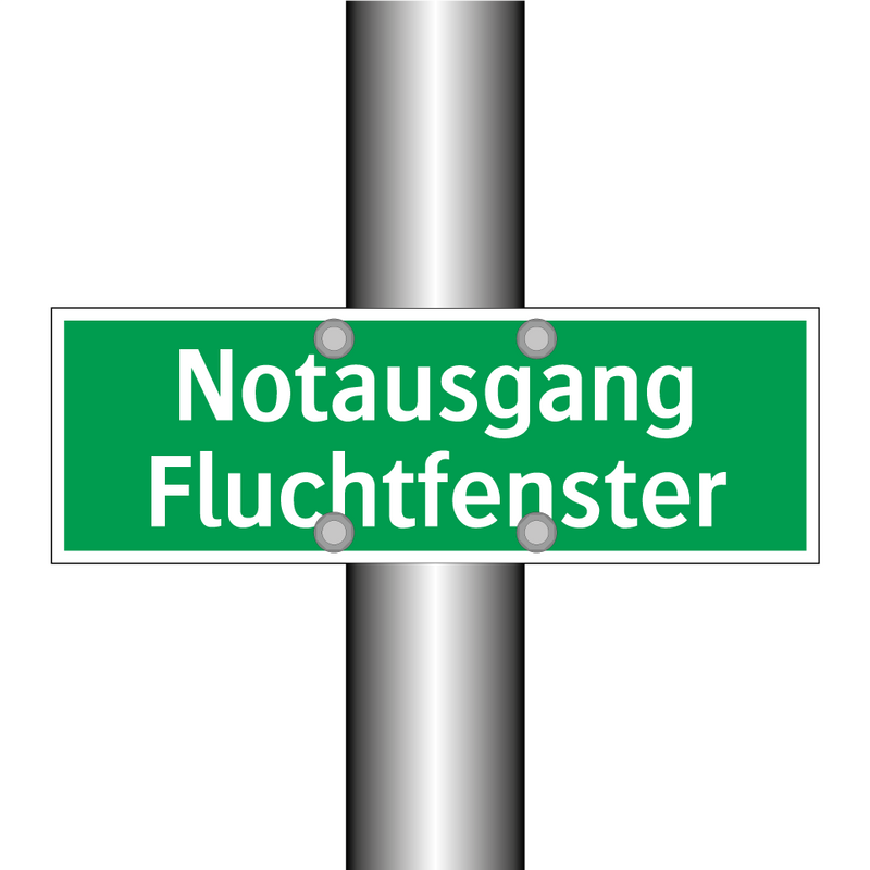 Notausgang Fluchtfenster