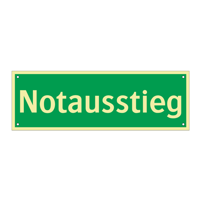 Notausstieg