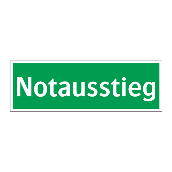 Notausstieg