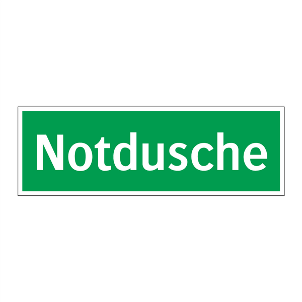 Notdusche