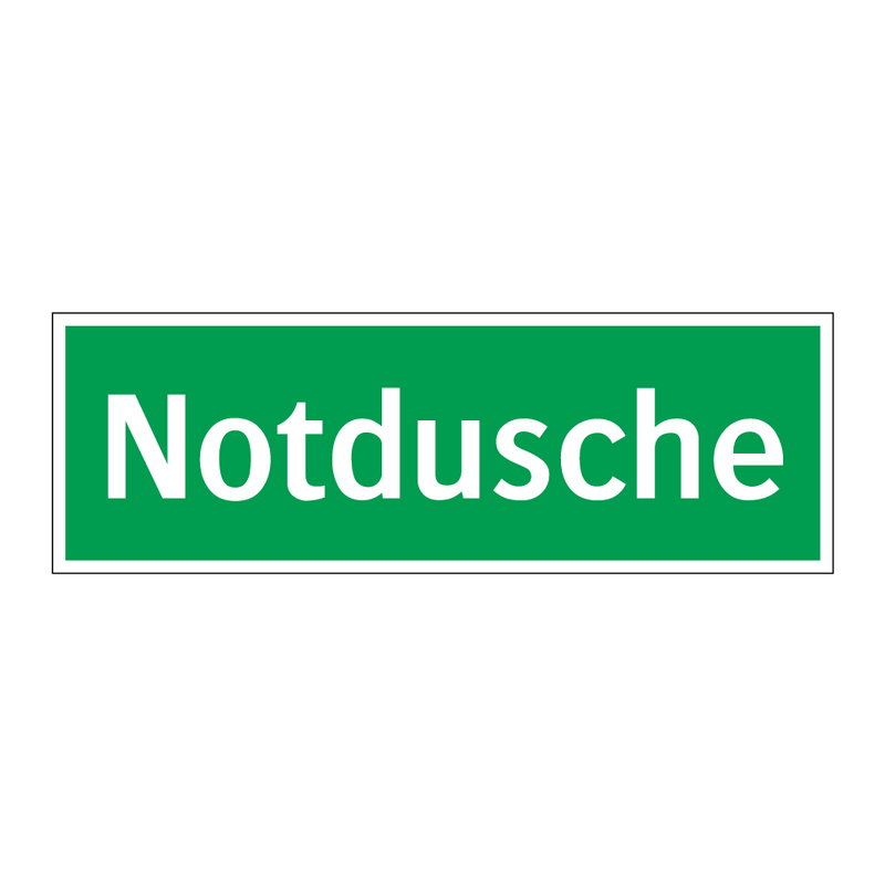 Notdusche