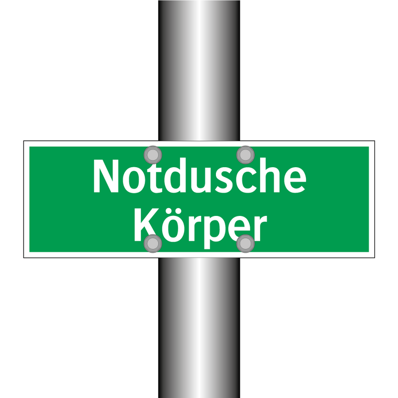 Notdusche Körper