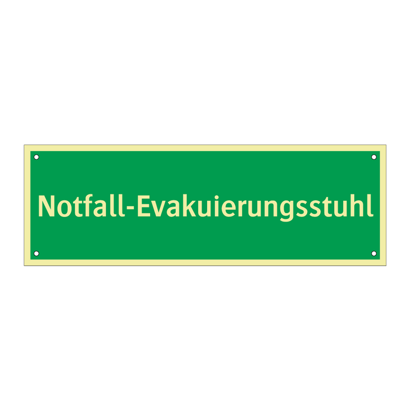 Notfall-Evakuierungsstuhl