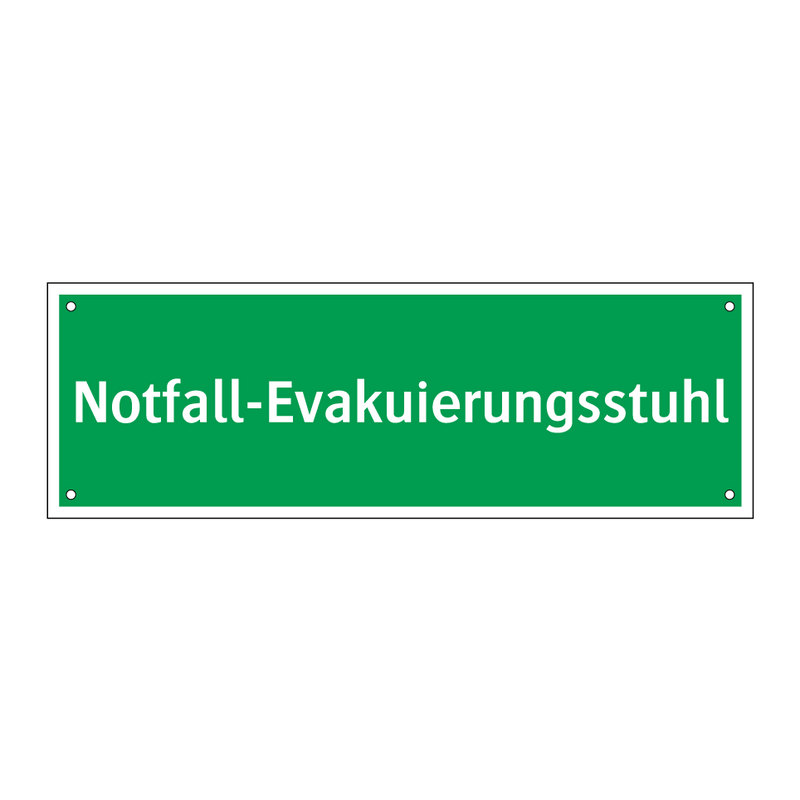 Notfall-Evakuierungsstuhl