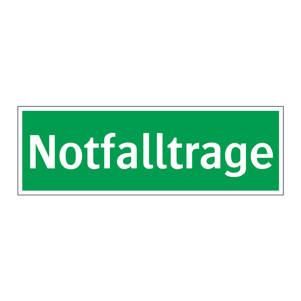 Notfalltrage