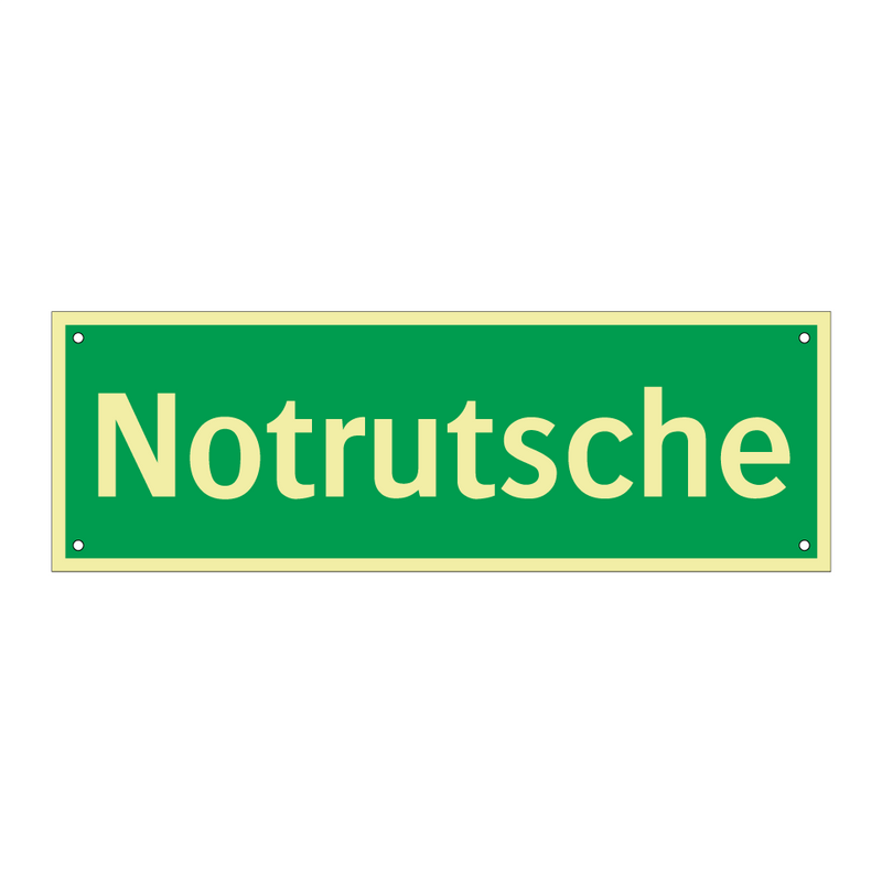 Notrutsche