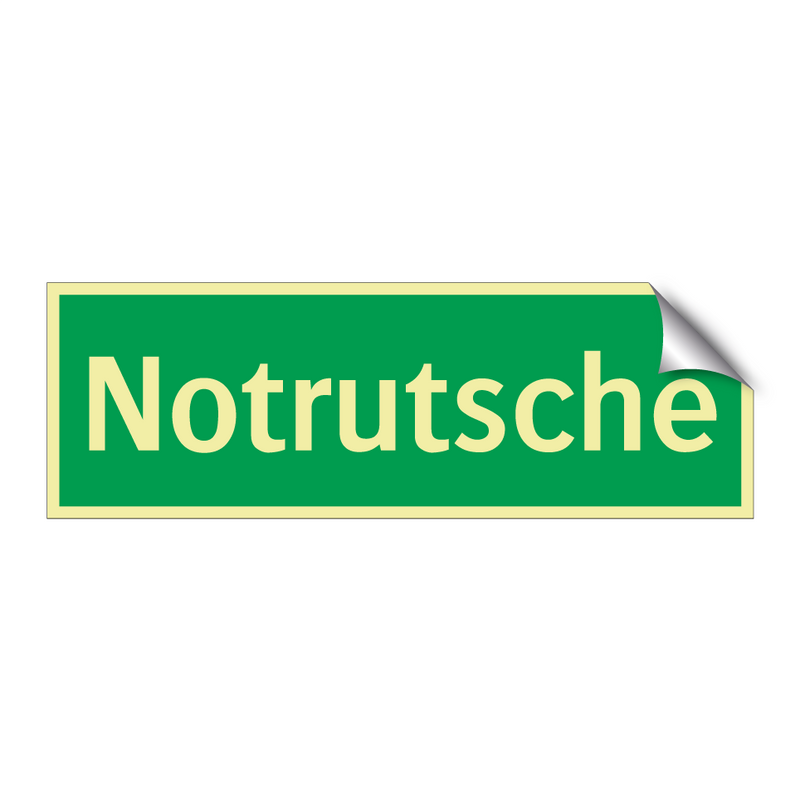 Notrutsche