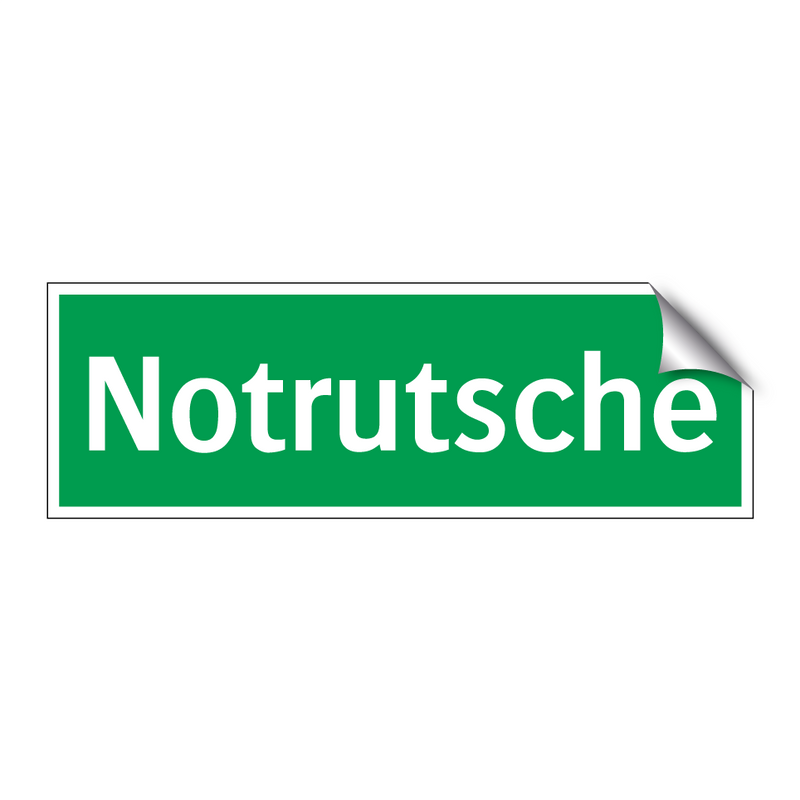 Notrutsche