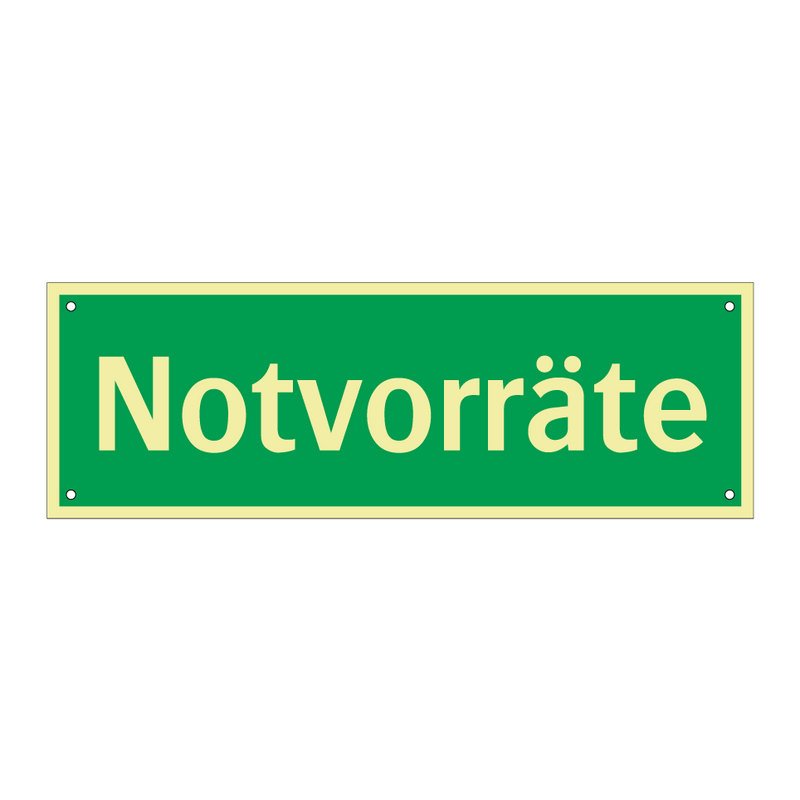 Notvorräte