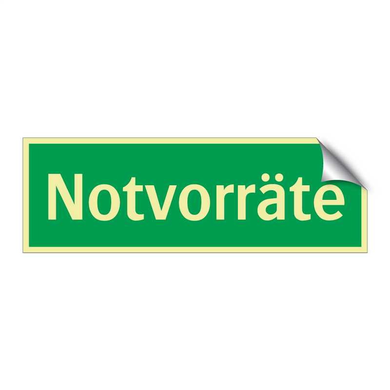 Notvorräte