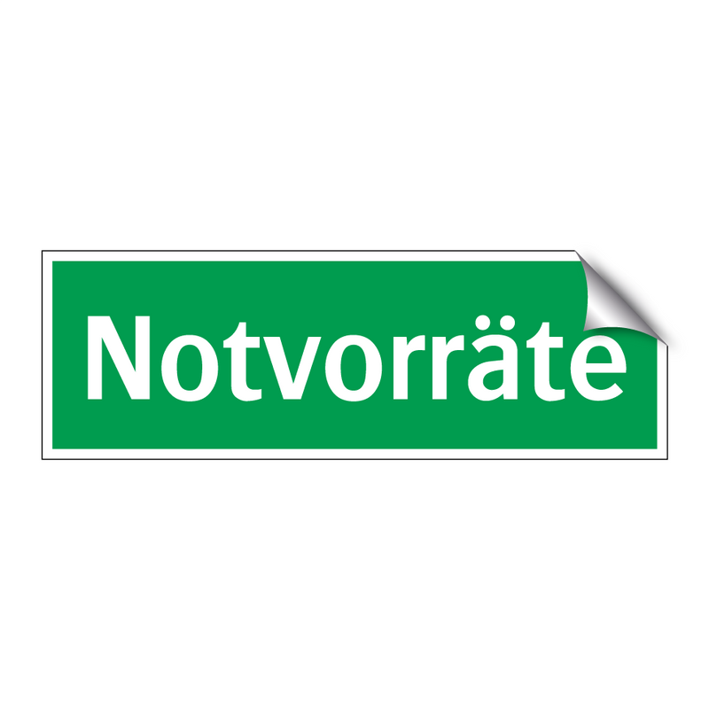 Notvorräte