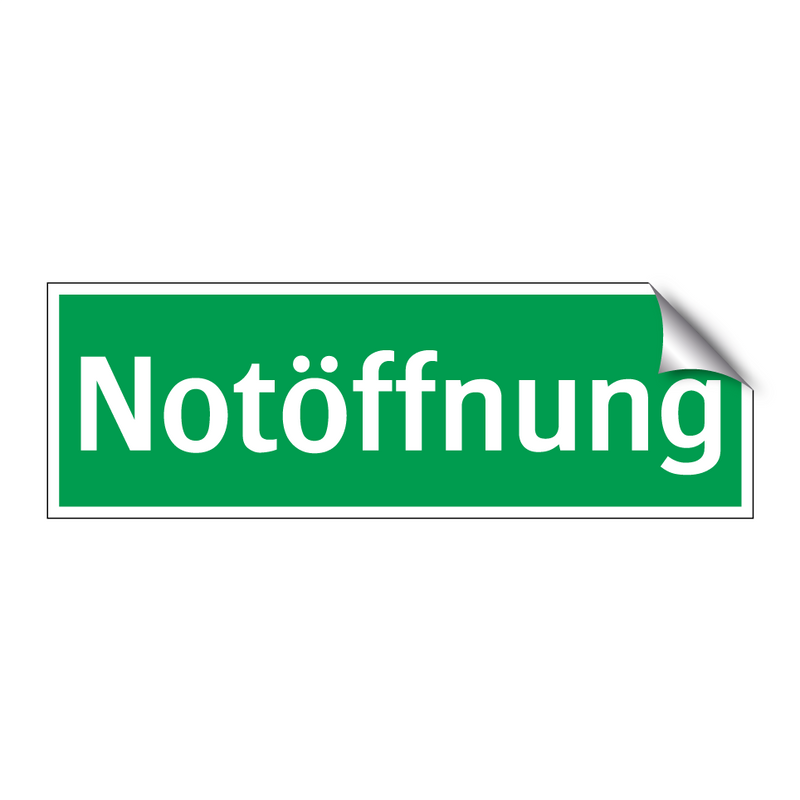 Notöffnung