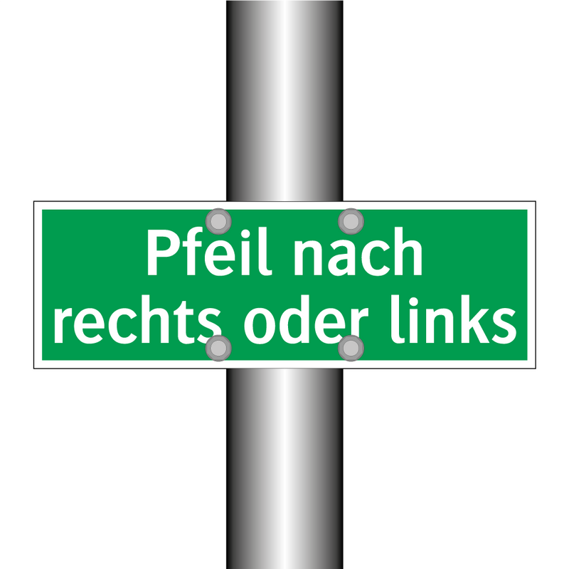 Pfeil nach rechts oder links