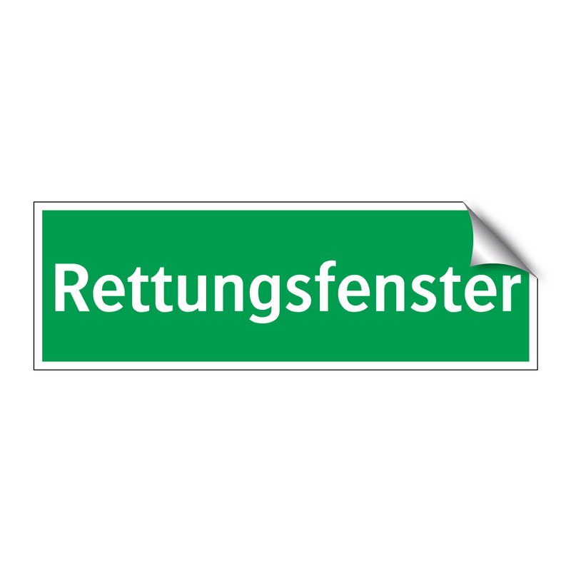 Rettungsfenster