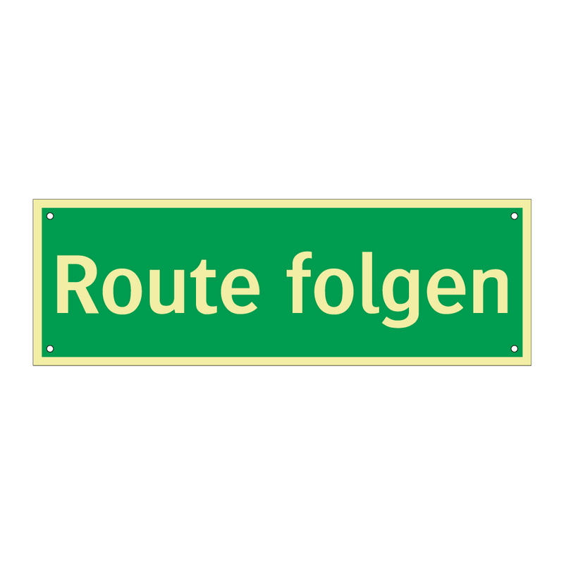 Route folgen