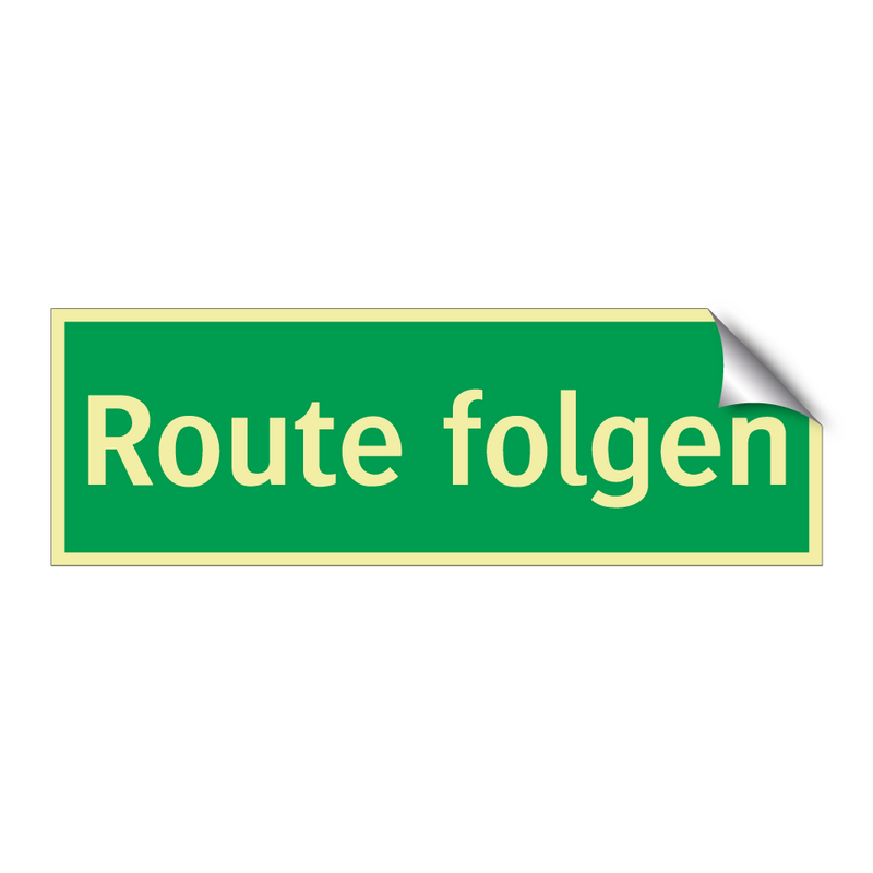 Route folgen