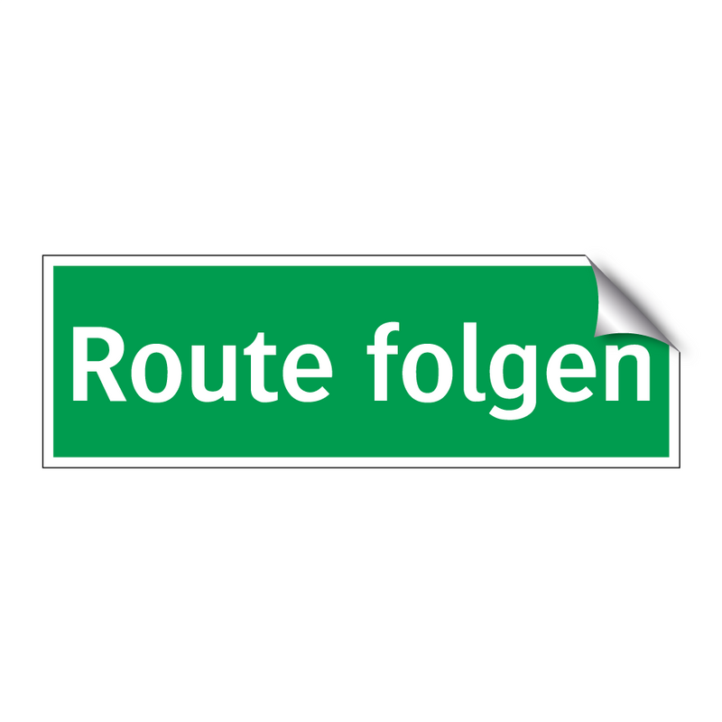 Route folgen