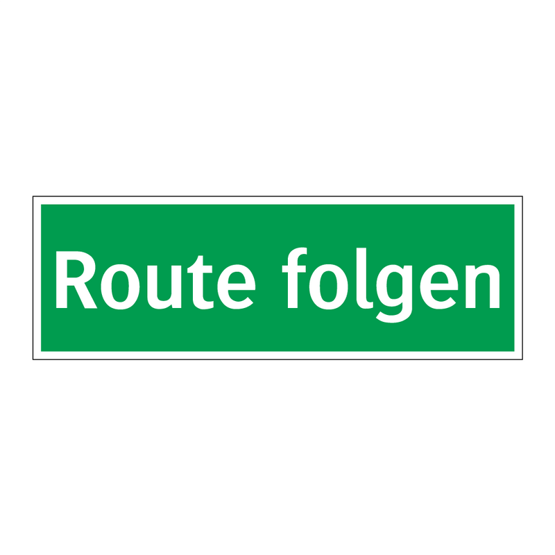 Route folgen