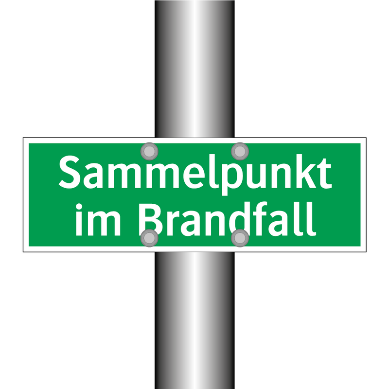 Sammelpunkt im Brandfall