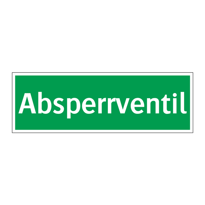 Absperrventil