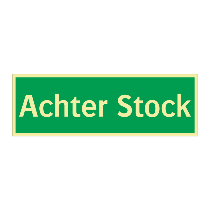 Achter Stock