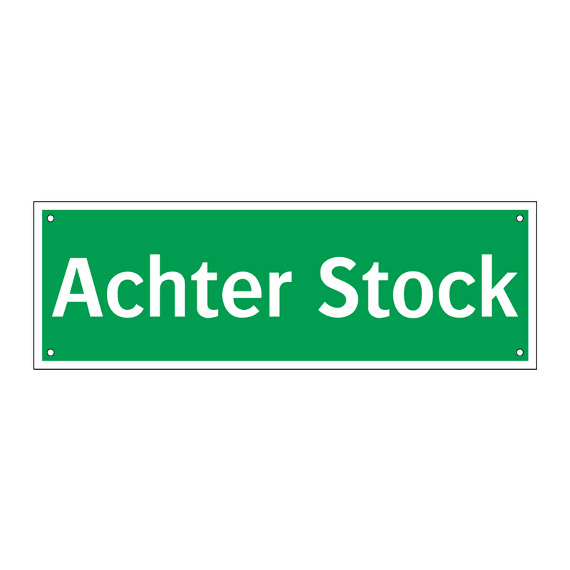 Achter Stock