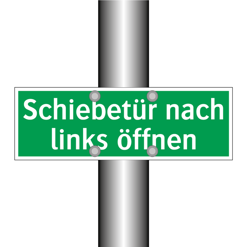 Schiebetür nach links öffnen