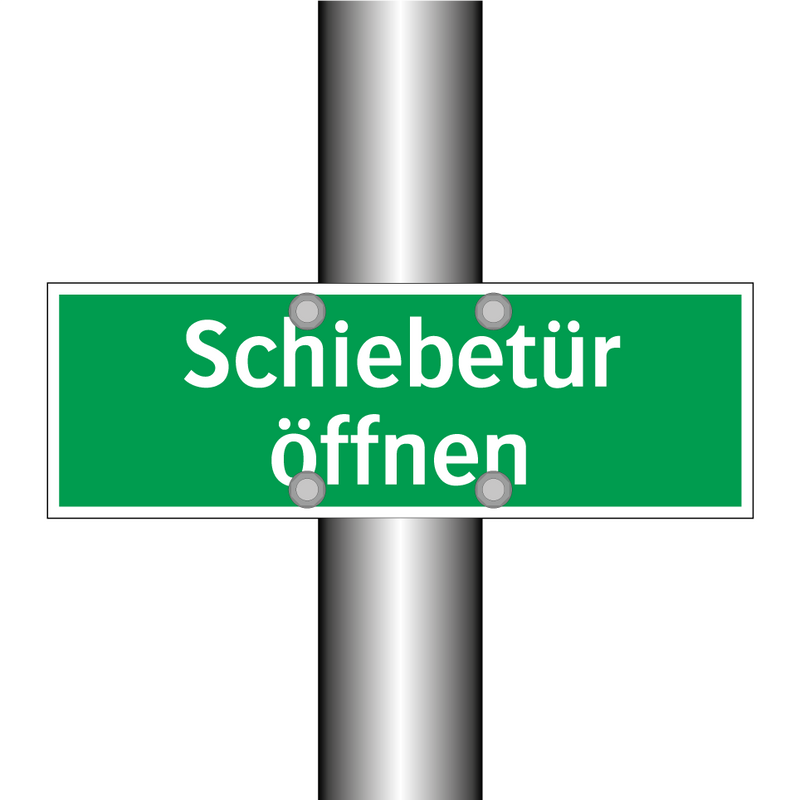 Schiebetür öffnen