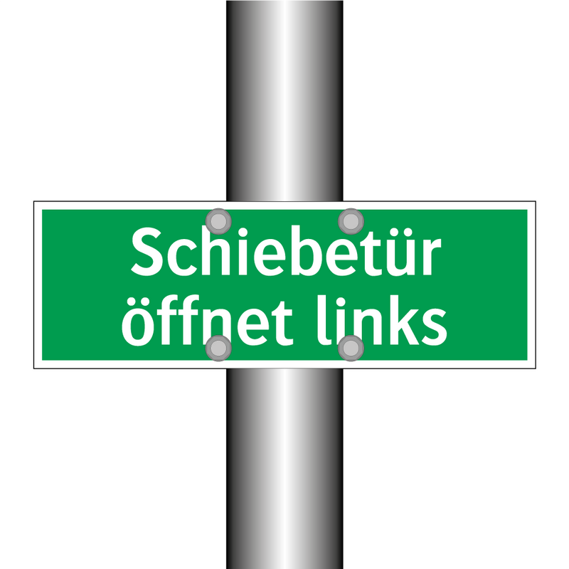 Schiebetür öffnet links