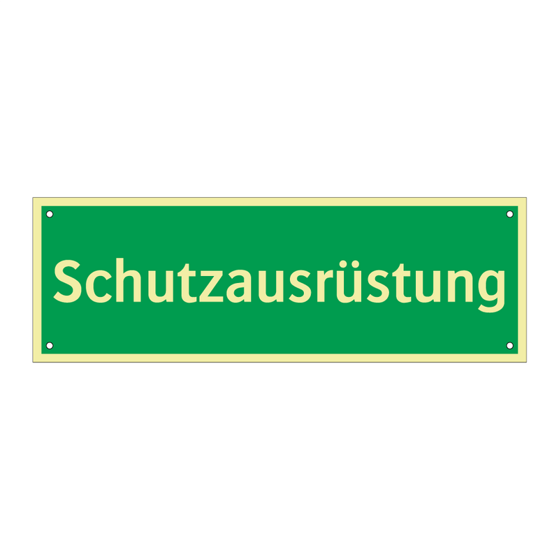 Schutzausrüstung