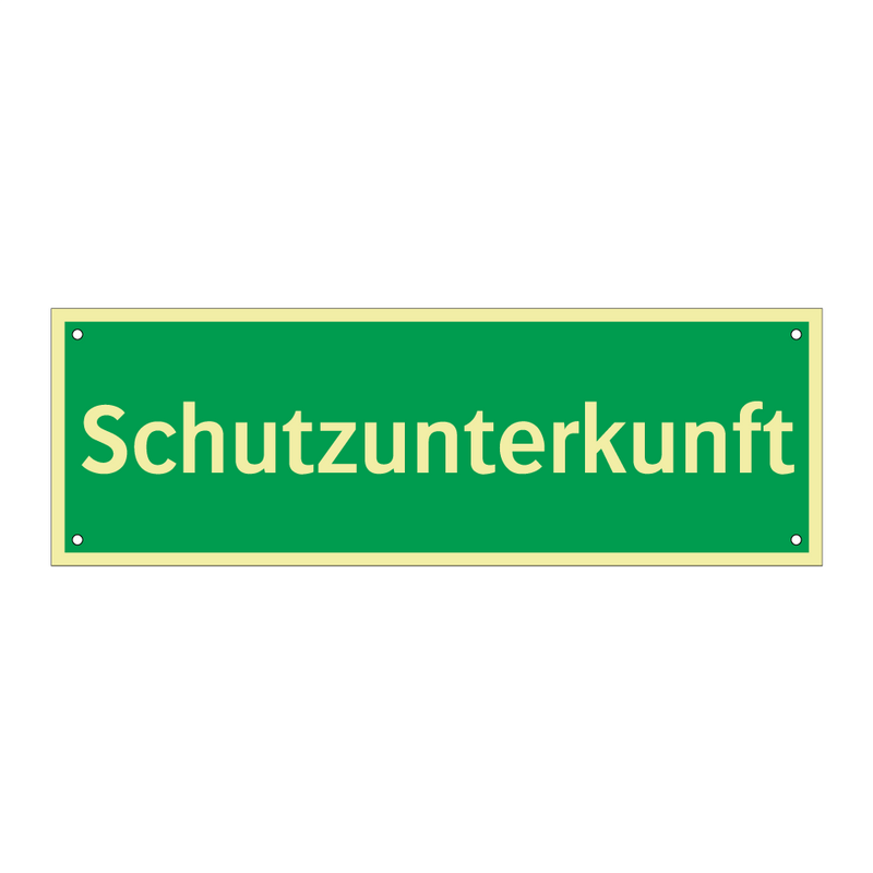 Schutzunterkunft