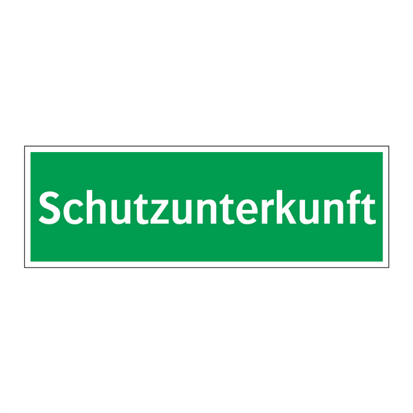 Schutzunterkunft