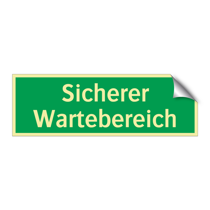 Sicherer Wartebereich