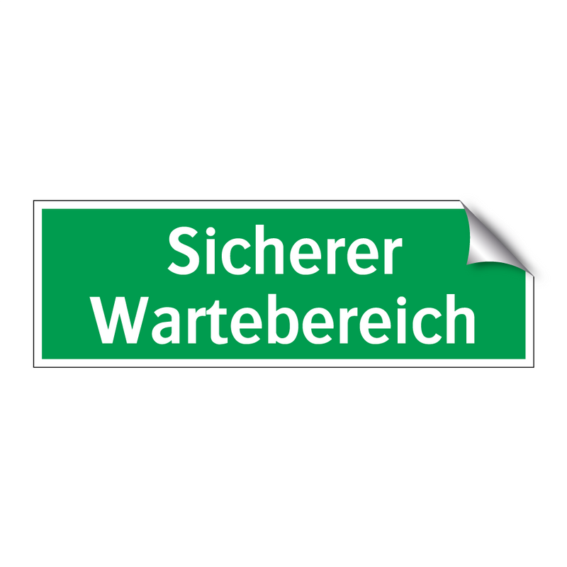 Sicherer Wartebereich