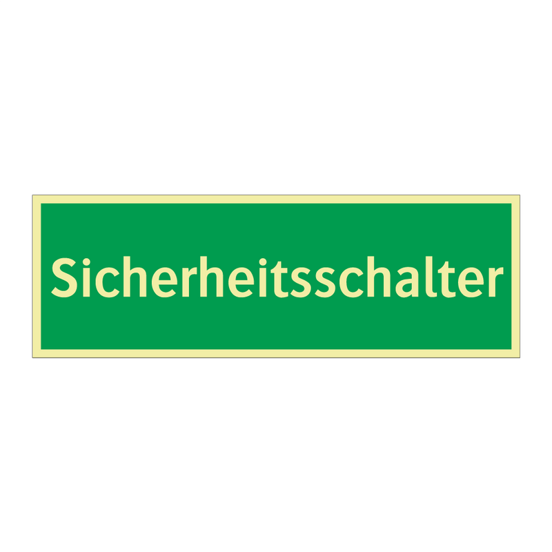 Sicherheitsschalter