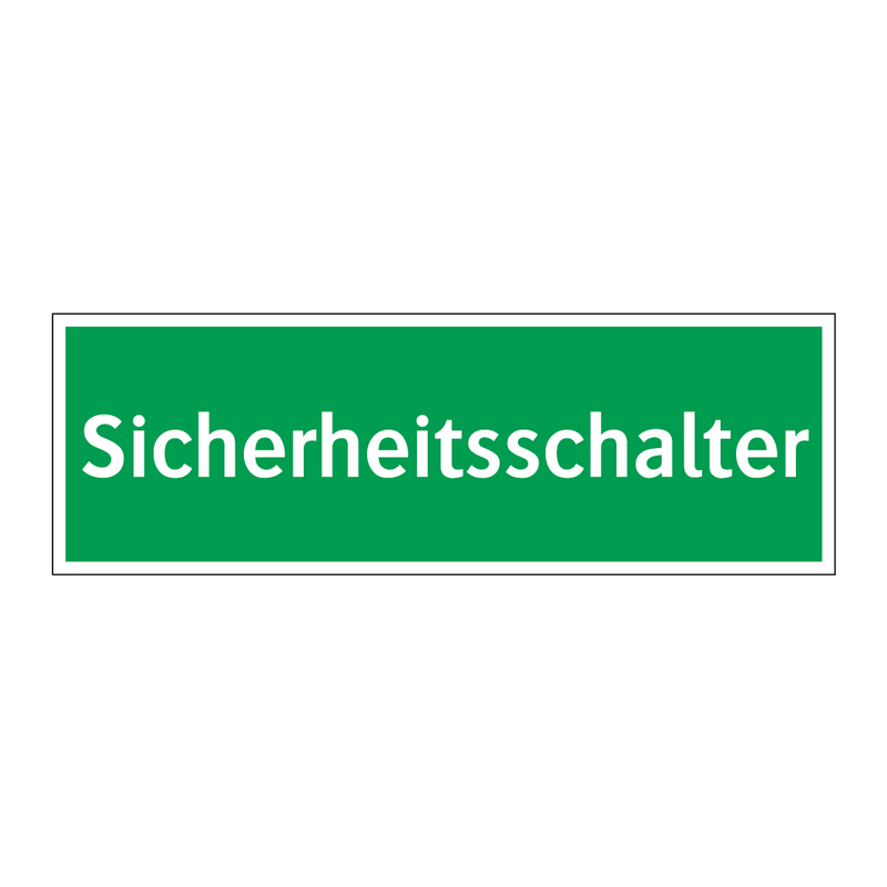 Sicherheitsschalter