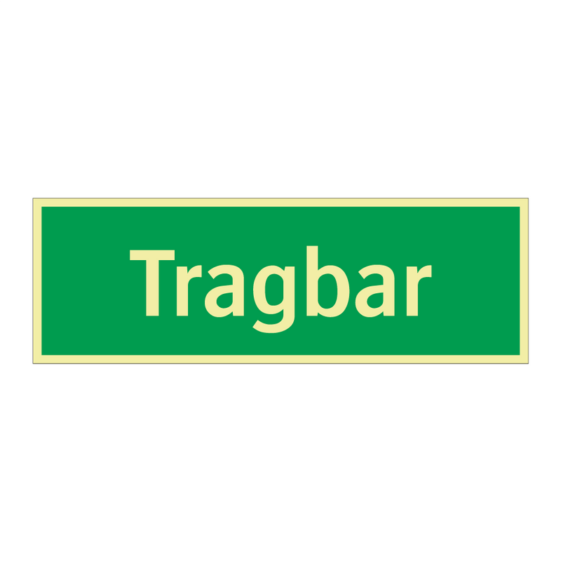 Tragbar