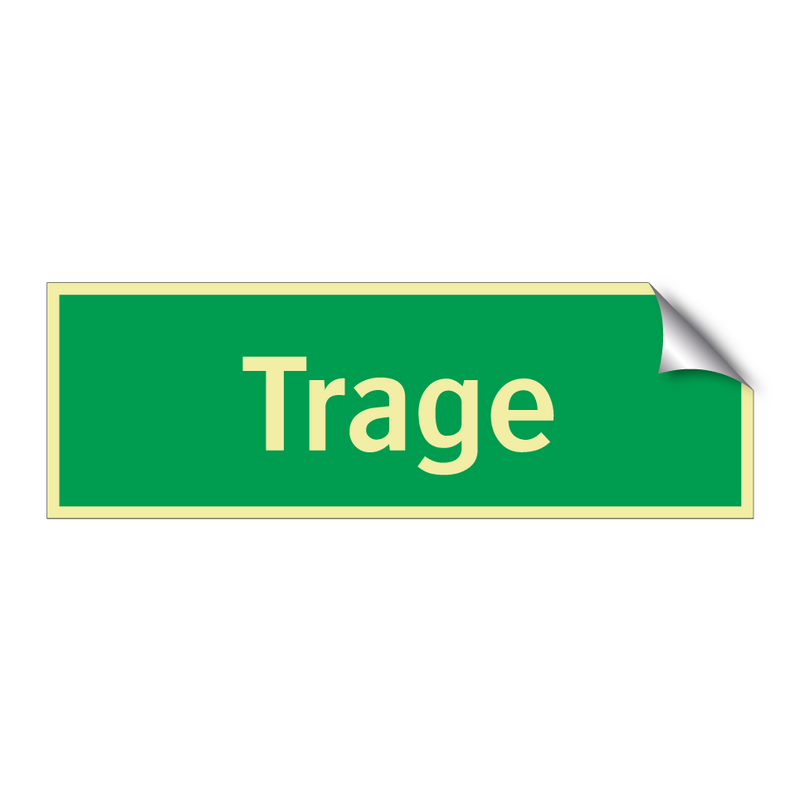 Trage