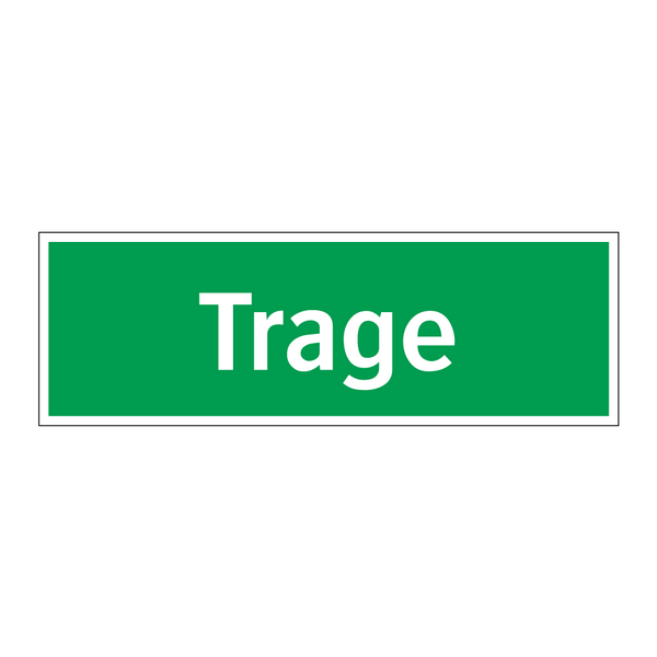 Trage